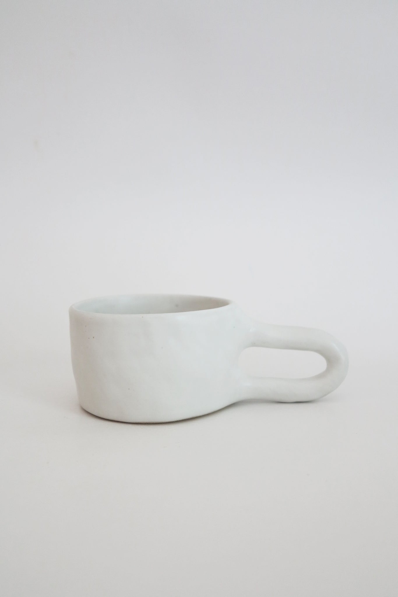 Irregular White Cup