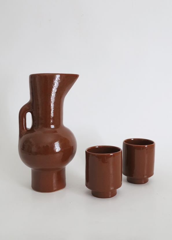 Jug & Mug Set | Burnt Orange