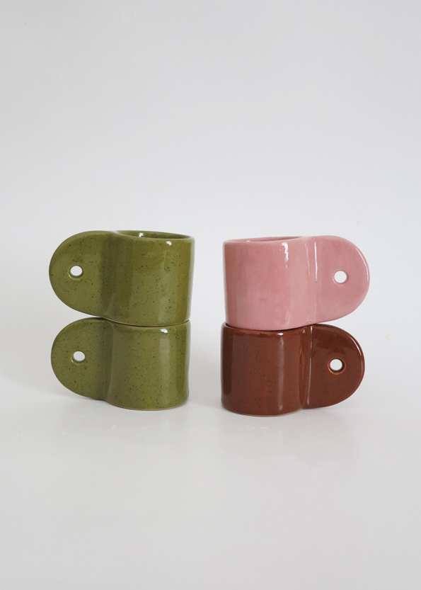 Espresso Cups Pink