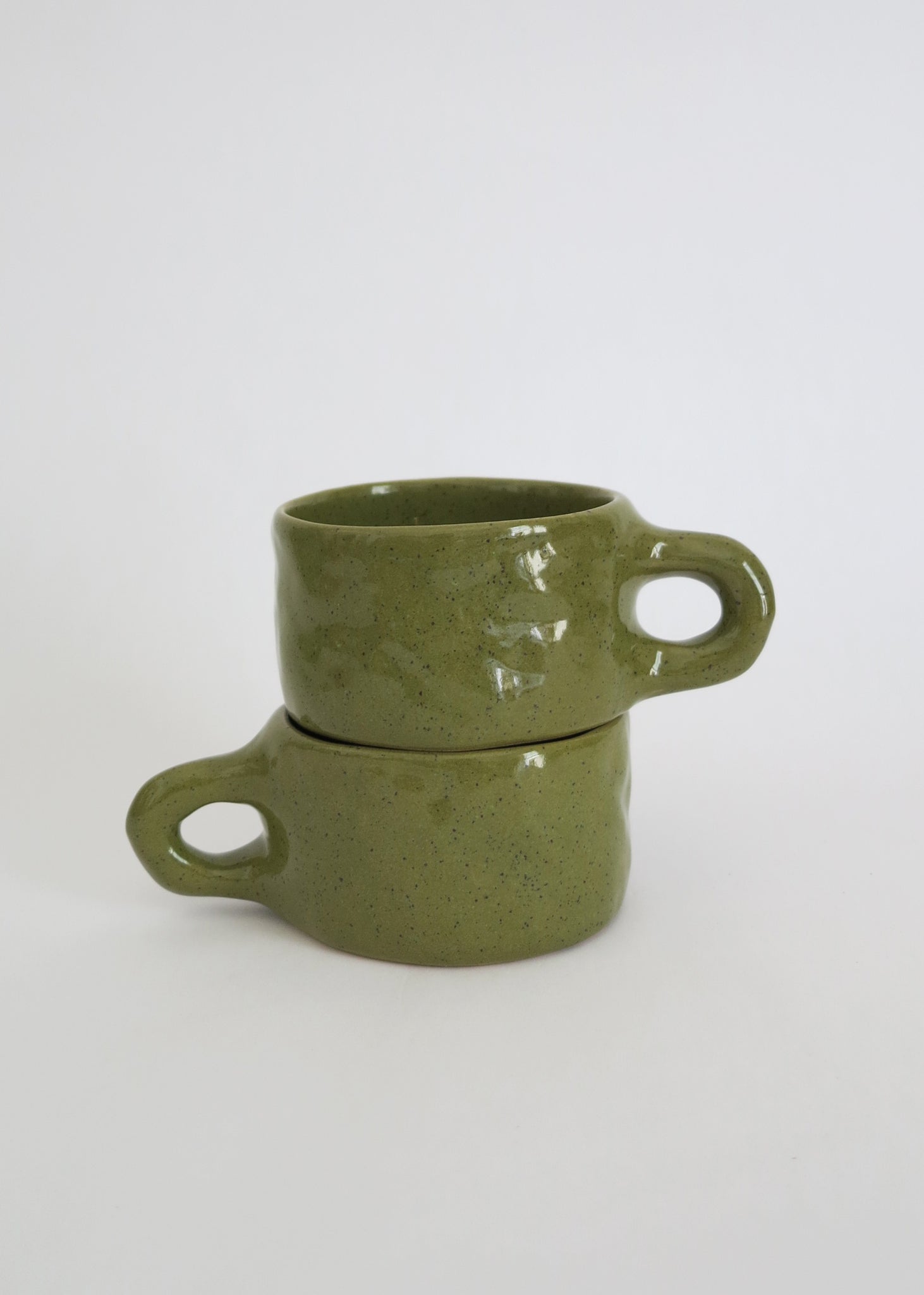 Khaki Green Cups