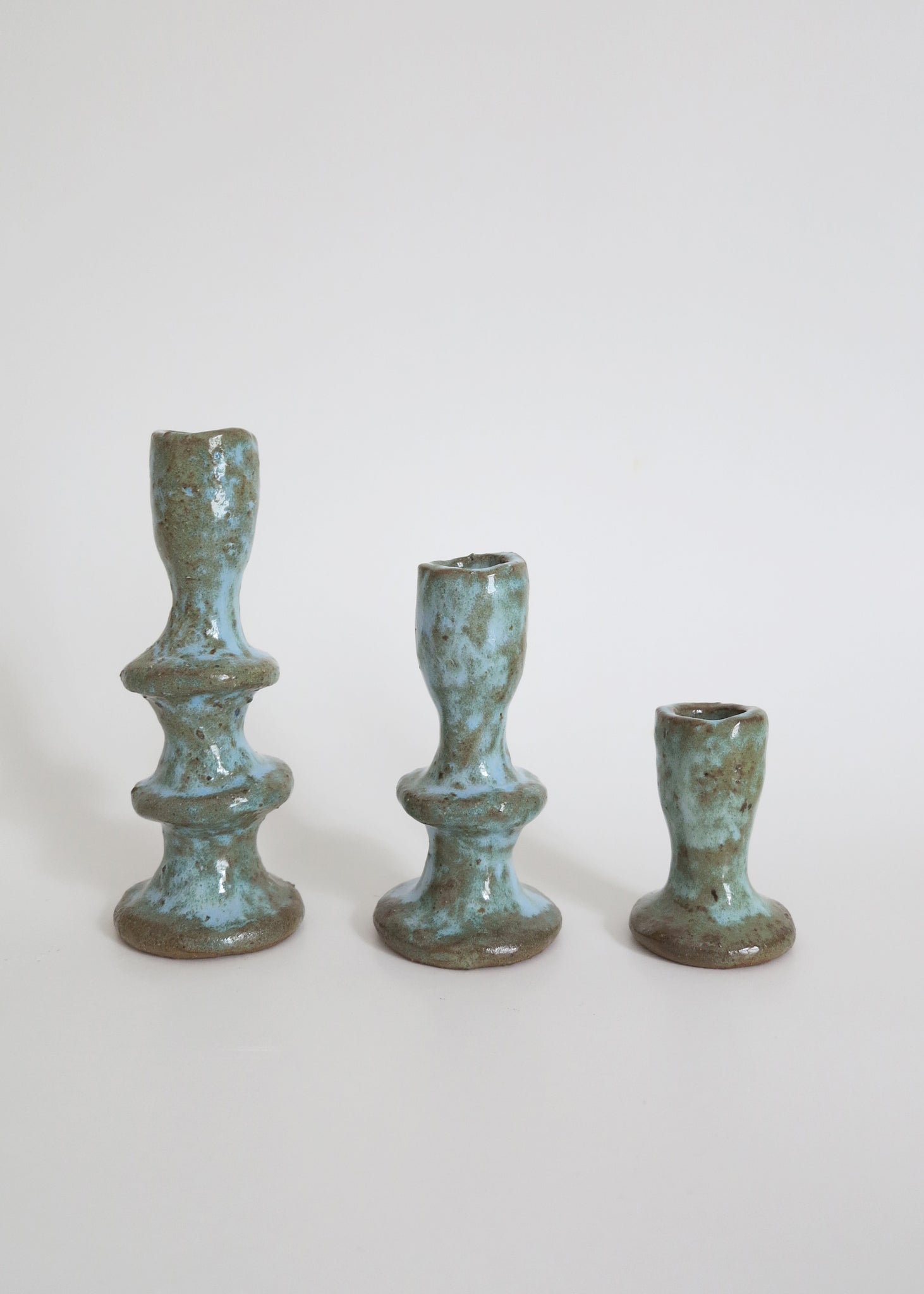 Candle Holders Light Blue/Green (65)
