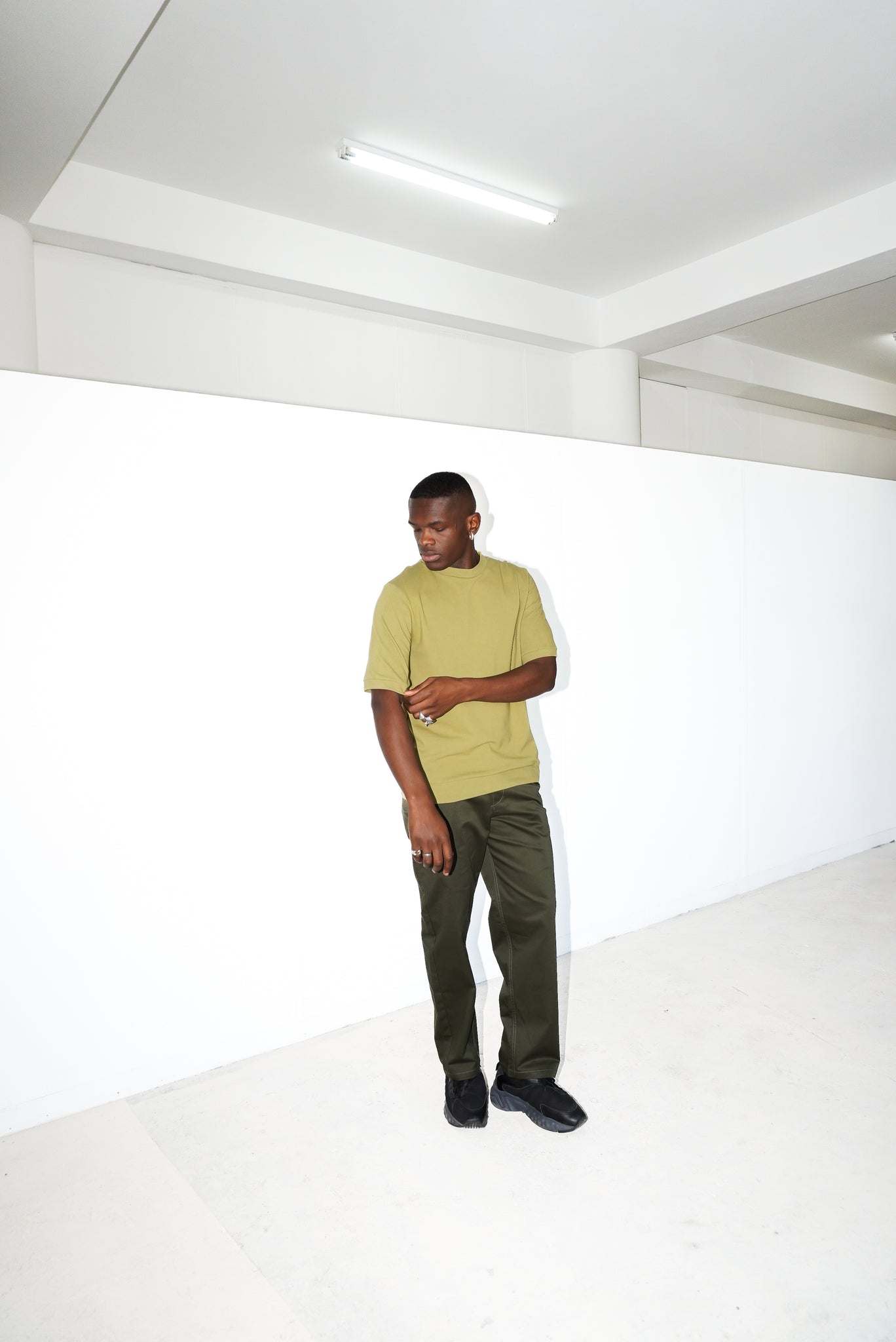 Tennis T (Olive Green)